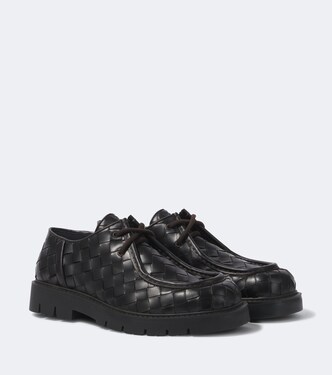 Mocassins Haddock en cuir intrecciato | Bottega Veneta