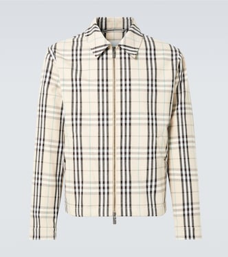 Burberry Check cotton jacket | Burberry