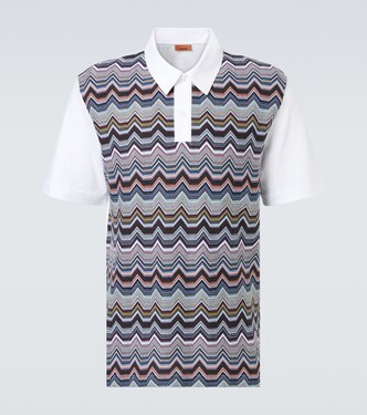 Polo in cotone a zig-zag  | Missoni