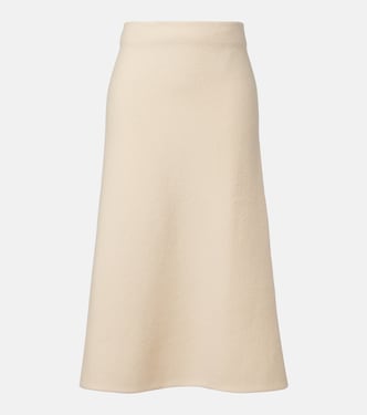 Wool midi skirt | Jil Sander