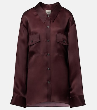 Matteo silk shirt | Khaite