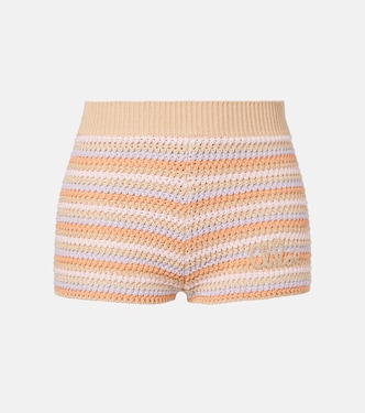 Knitted cotton shorts | Chloé