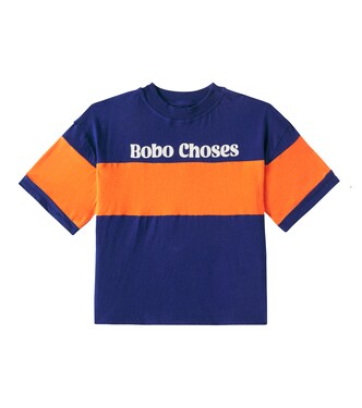 Logo printed cotton T-shirt | Bobo Choses