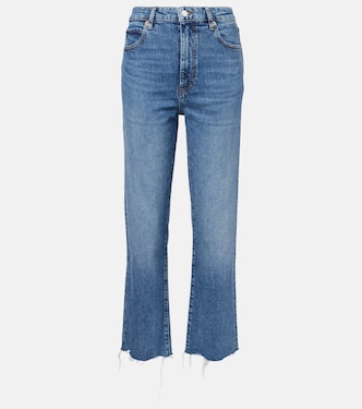 Ruler cropped straight jeans | Frame