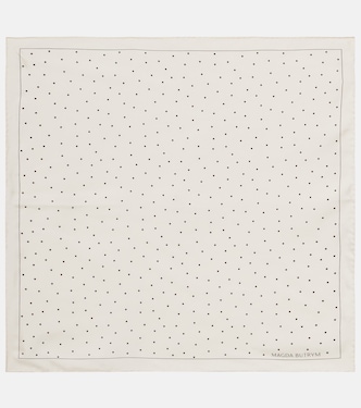 Sciarpa in seta a pois | Magda Butrym