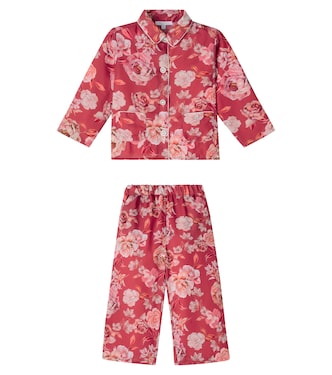 Floral chiffon pajamas | Patachou