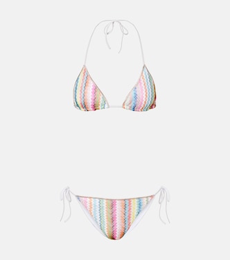 Zigzag lamé bikini | Missoni