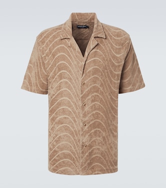 Cotton-blend bowling shirt | Frescobol Carioca