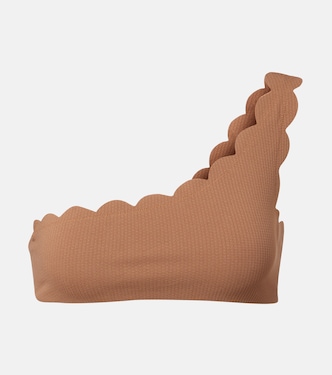 Santa Barbara scalloped bikini top | Marysia