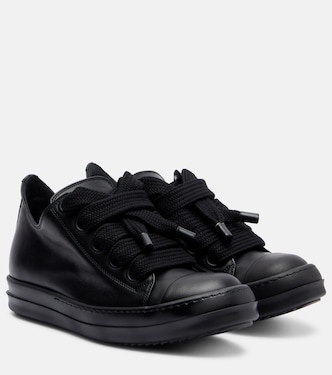 Jumbolace leather sneakers | Rick Owens