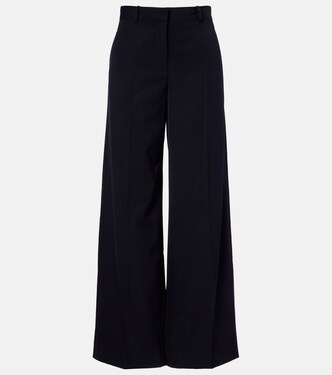Dender wool gabardine wide-leg pants | The Row