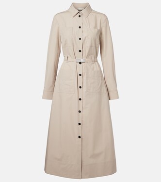 Cotton-blend midi dress | Tory Burch