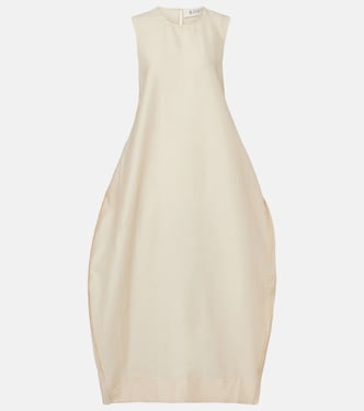 Linen and silk-blend maxi dress | Róhe