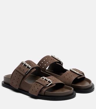 Leon suede slides | A.Emery