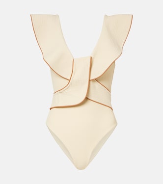 Ruffled swimsuit | Johanna Ortiz