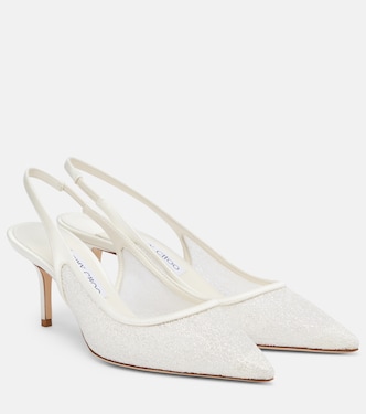Bridal Love leather slingback pumps | Jimmy Choo