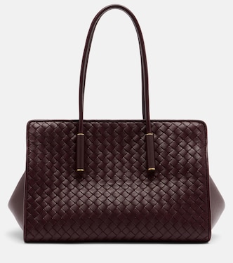 Barbara Intrecciato leather tote bag | Bottega Veneta