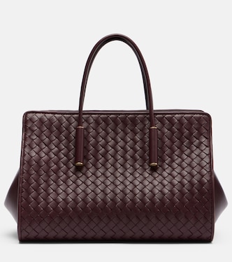 Barbara Intrecciato leather tote bag | Bottega Veneta
