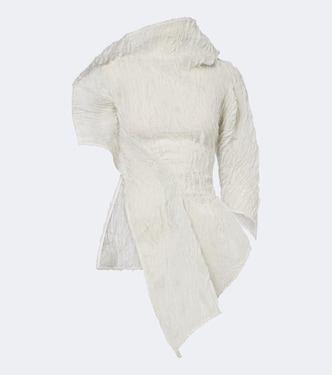 Scintilla asymmetric georgette top | Maticevski