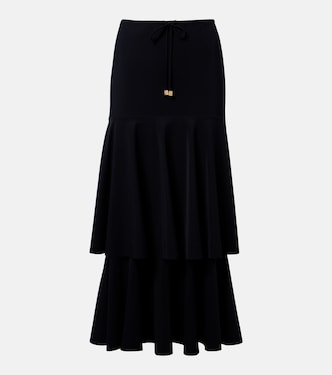 Modern Flow tiered midi skirt | Dorothee Schumacher