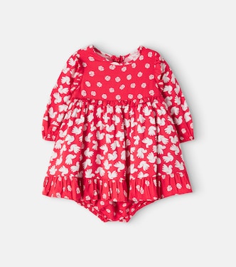 Baby printed dress and bloomers set | Stella McCartney Kids