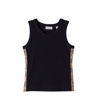 Cotton-blend jersey T-shirt | Burberry Kids