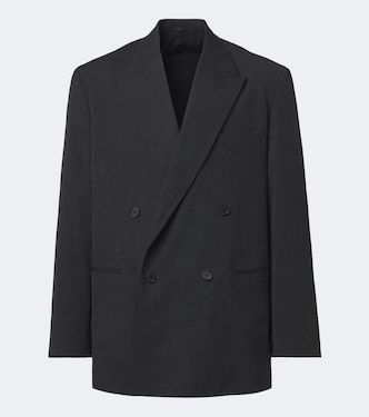 Double-breasted wool blazer | A.Presse