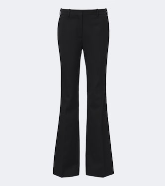 Virgin wool wide-leg pants | Balmain
