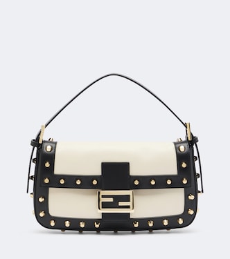 Baguette® 26424 studded leather shoulder bag | Fendi