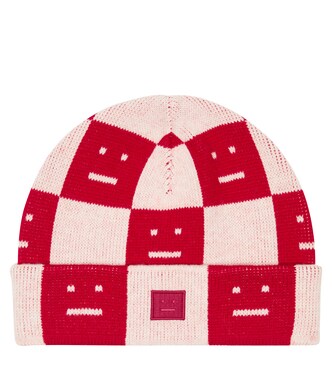 Face wool beanie | Acne Studios Kids