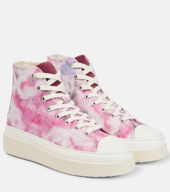 Austin printed high-top sneakers | Isabel Marant