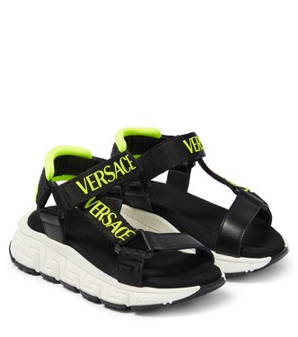 Logo Trigreca sandals | Versace Kids