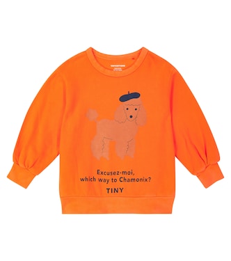 Tiny Poodle cotton jersey sweatshirt | Tinycottons
