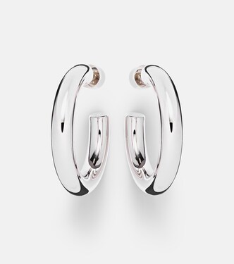 Samira Mini 14kt gold-plated hoop earrings | Jennifer Fisher