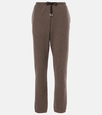 Teo cashmere and cotton sweatpants | The Row