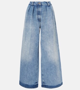 Jeans a gamba larga Sunny Crochet | Alanui