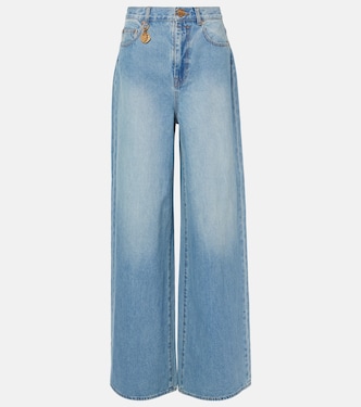 Crush wide-leg jeans | Zimmermann