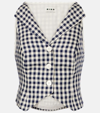 Tiggy checked vest | Rixo