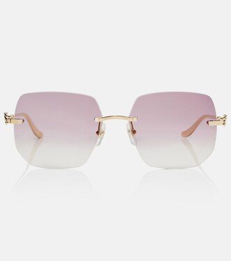 Panthère De Cartier square sunglasses | Cartier Eyewear Collection