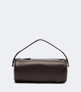 Round '90s leather tote bag | The Row