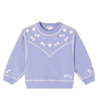 Sweat-shirt Dolores brodé en coton | Bonpoint