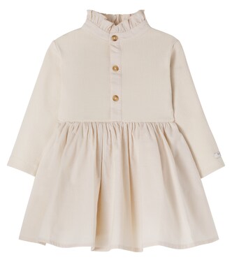Baby Louen tulle-trimmed jersey dress | Donsje