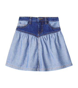 Becca paneled denim skirt | Molo