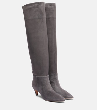 Elise 55 suede knee-high boots | Gianvito Rossi