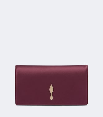 Bettina crêpe satin clutch | Christian Louboutin