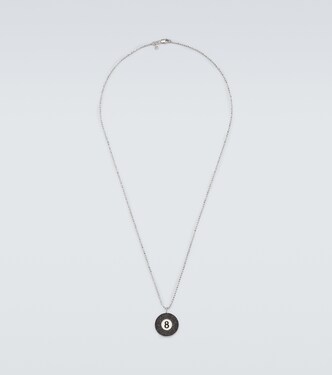 14kt white gold pendant necklace with diamonds | Sydney Evan