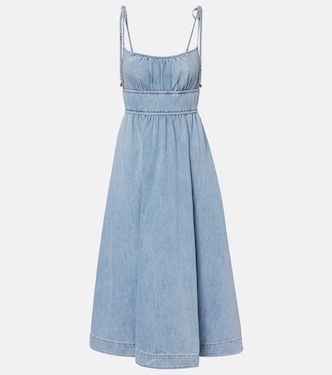 Midikleid Wanderlust aus Denim | Zimmermann