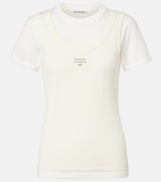 T-Shirt aus einem Baumwollgemisch | Acne Studios