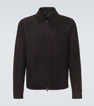 Suede blouson jacket | Thom Sweeney