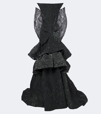 Robe Friesian aus Cloqué | Maticevski